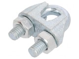 Clema de prindere cablu oțel 12mm