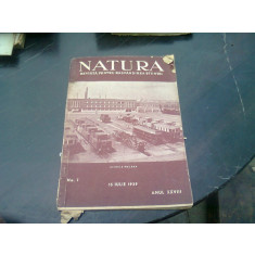 REVISTA NATURA NR.7/1939