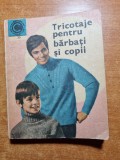 Carte Tricotaje Barbati Copii (1971) - Design Vestimentar, 256 Pagini - Arta, Colectie