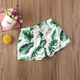 Cumpara ieftin Pantaloni de plaja Summer Drool (Marime: 100, Model: Frunze)