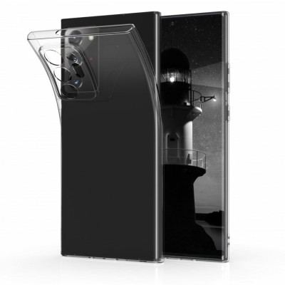 Husa pentru Samsung Galaxy Note 20 Ultra, Silicon, Transparent, 53830.03 foto