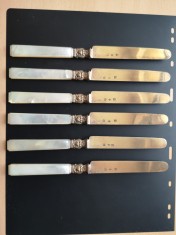 Set cutite lama argint