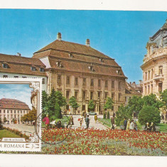 CA10 - Carte Postala -Sibiu, Muzeul Brukenthal, circulata 1980