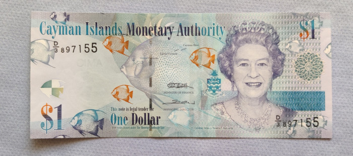 Cayman Islands - 1 Dollar ND (2010-2018) sD7155
