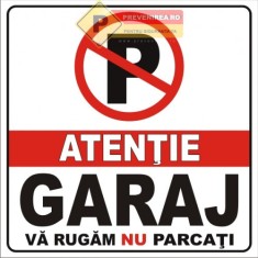 Indicator de securitate nu parcati foto