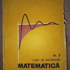 Caiet de informare nr.3 Matematica vol.2
