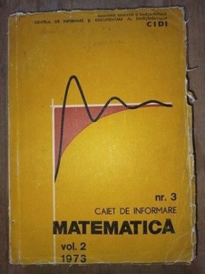 Caiet de informare nr.3 Matematica vol.2 foto