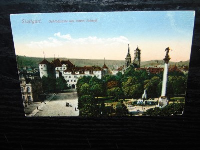 C.P. GERMANIA -STUTTGART -NECIRCULATA foto