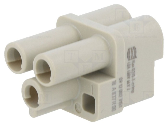Conector HDC mamă 2P+PE 40A
