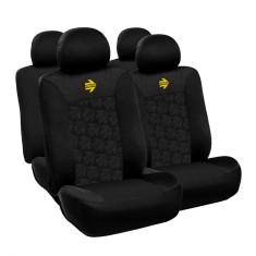 Set huse scaune auto Momo Young, negru, 10 bucati