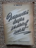 INSEMNARI DESPRE SERVICIUL SECRET - R. Rowen - Editura M.A.I.,1952, 456 p.