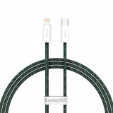 Cablu De &icirc;ncărcare Rapidă Baseus Dynamic 2 Series USB-C - Lightning 20W 480Mbps 1m Verde CALD040206