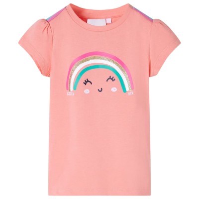 Tricou pentru copii, corai deschis, 140 11118 foto