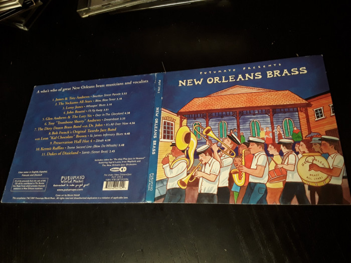 [CDA] Putumayo presents New Orleans Brass - digipak