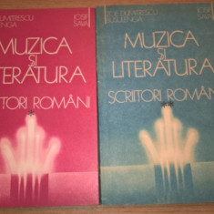 Zoe Dumitrescu-Busulenga; Iosif Sava - Muzica si literatura (vol. I + vol. II)