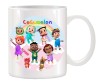 Cana alba personalizata CoComelon, Netflix, INOVATIX&reg;. 330ml, Oem