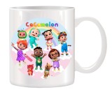 Cana alba personalizata CoComelon, Netflix, INOVATIX&reg;. 330ml, Oem