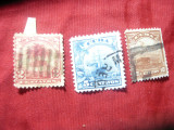 Serie mica Cuba 1899 - Motive locale , 3 valori stampilate, Stampilat