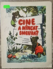 Cine a mancat smeura?// ilustratii I. Miturca, N. Placinta, N. Zamfir foto