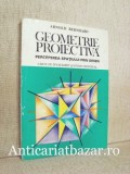 Geometrie Proiectiva, Arnold Bernhard, Tehnica 1993, Matematica, Brosata/Cartonata, Romana