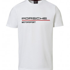 Tricou Barbati Oe Porsche Motorsport Fanwear Collection Alb Marime S WAP80700S0LFMS
