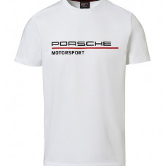 Tricou Barbati Oe Porsche Motorsport Fanwear Collection Alb Marime XXXL WAP8073XL0LFMS