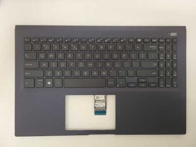 Carcasa cu tastatura Laptop, Asus, ExpertBook L1 L1500, L1500CDA, L1501, L1501CDA, 13N1-DFA0501, 90NX0401-R33UI0, 90NX0401-R33UA1, layout US foto