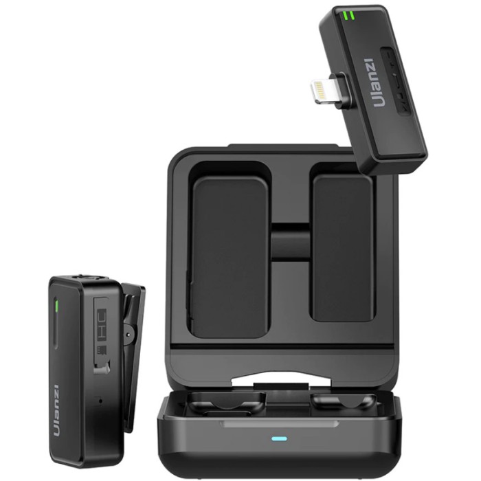 Lavaliera wireless Ulanzi UW-MIC 10P 2,4 GHz pentru lightning​ 3075-U