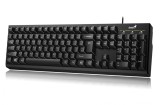 Cumpara ieftin Tastatura Genius KB-100 cu fir, negru