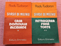 Casa domnului Alcibiade + Retragerea fara torte. Ed Eminescu, 1990 -Radu Tudoran foto