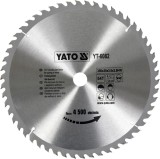 Disc fierastrau wolfram pentru lemn 350 mm x 54T YATO
