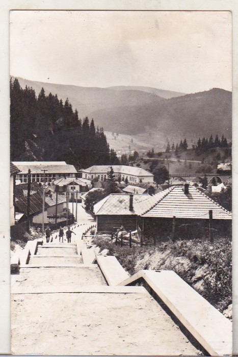 bnk cp Borsec - Vedere spre depresiunea Borsecului - uzata