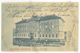 3600 - DEJ, Cluj, High School, Litho, Romania - old postcard - used - 1902