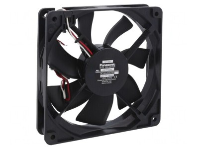 Ventilator axial DC 24V 120x120mm 154.8m3/h 37dBA foto