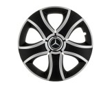 Cumpara ieftin Set 4 capace roti Bis Gri-Negru R15 pentru gama auto Mercedes Benz, Autohelix MSA