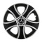 Set 4 capace roti Bis Gri-Negru R15 pentru gama auto Mercedes Benz
