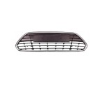 Grila bara protectie, spoiler Ford Mondeo (Ba7), 09.2010-02.2015, montare fata, cu rama crom; cromat/negru, RapidAuto