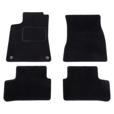 Set covorase auto mocheta Velor MERCEDES Clasa CLA (C118), 03.2019-, negru, foto