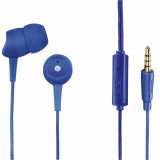 Casti Audio Hama Basic 4 Phone In-Ear Microfon Albastru 42506809