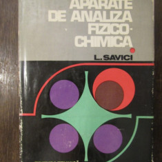APARATE DE ANALIZA FIZICO-CHIMICA-L.SAVICI