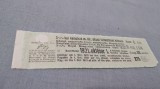 CUPOANE DE TREZORERIE CU REDUCERE 1921 UNGARIA