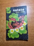 cartea de bucate - salate - din anul 1971
