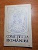 Constitutia Romaniei 1992 - Editie Oficiala, 62 pagini