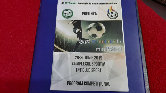 program Turneu Cupa Romaniei minifotbal