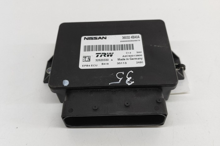 Unitate de control fr&acirc;nă de m&acirc;nă NISSAN QASHQAI II J11, J11_ 2014 OEM: 36032-4BA0A,A2C92013800 | 29349064