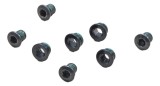 Cumpara ieftin Set suruburi pentru foaie angrenaj din aluminiu, negru, 4x2