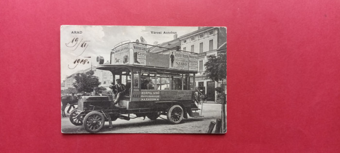 Arad Aradon Varosi Autobus 1908