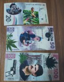 Lot 6 banknote Mexic fantezie El Chapo