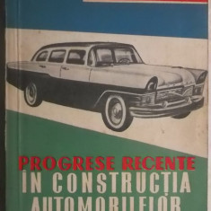 Carol Szabados, Louis Rubel - Progrese recente in constructia automobilelor