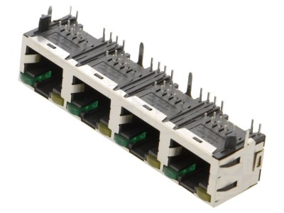 Placă LED Indicator Verde/Galben 1X4 foto